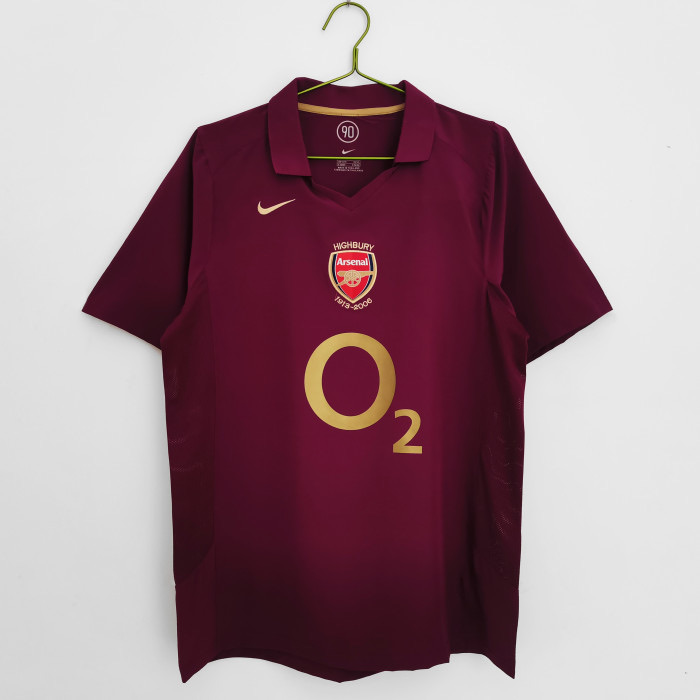 Arsenal Home Retro Jersey 05/06