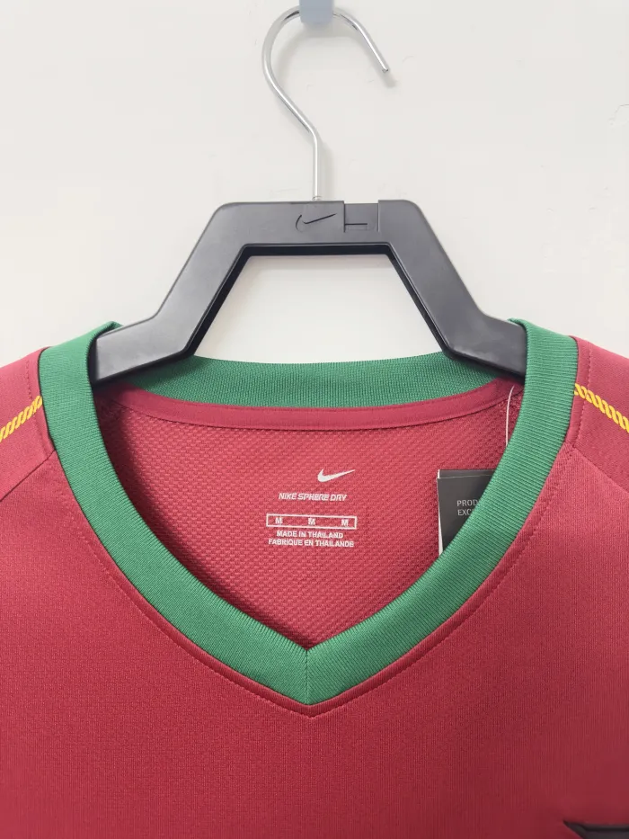 Portugal Home Retro Jersey 2006