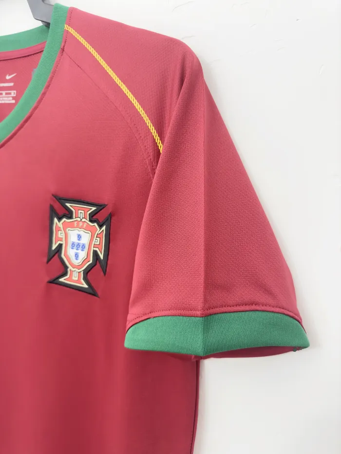 Portugal Home Retro Jersey 2006