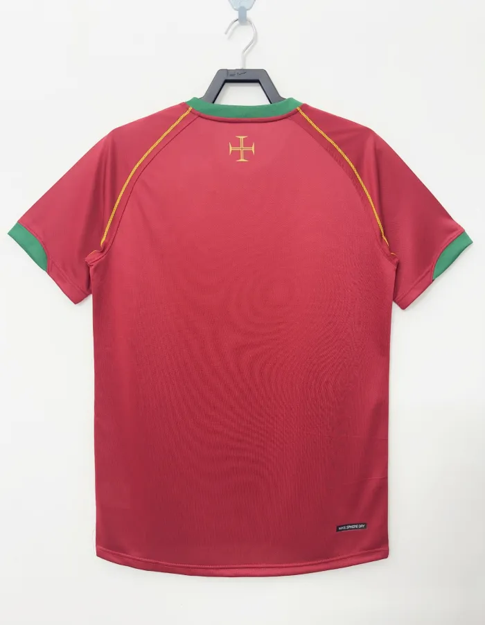 Portugal Home Retro Jersey 2006