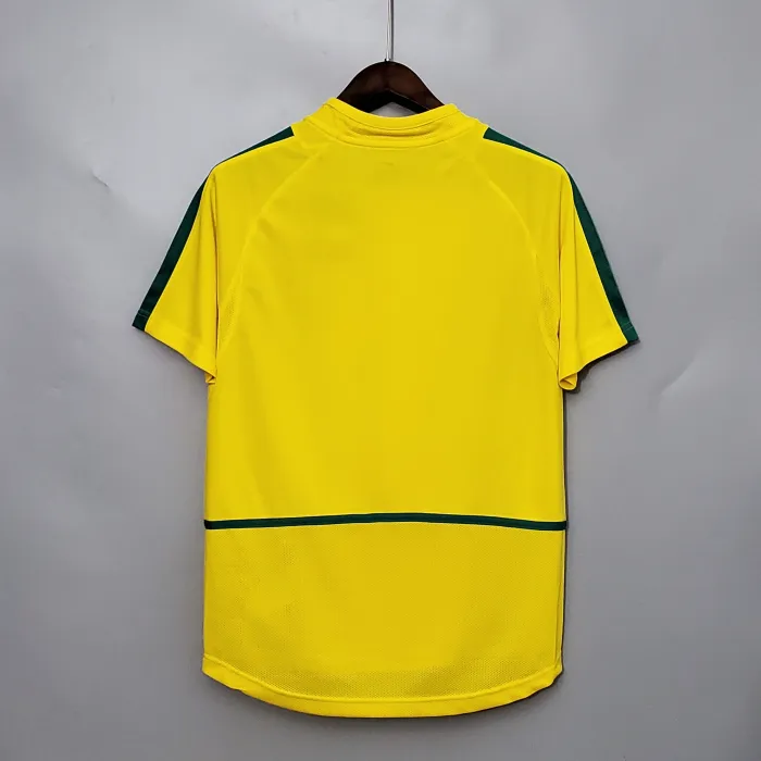 Brazil Home Retro Jersey 2002