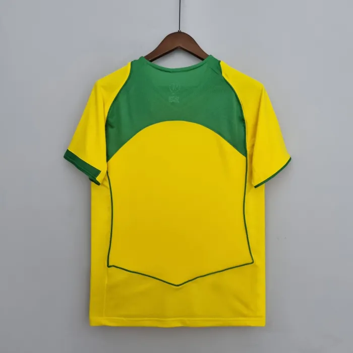 Brazil Home Retro Jersey 2004