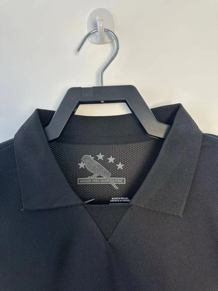 Brazil Black Retro Jersey 2013/14