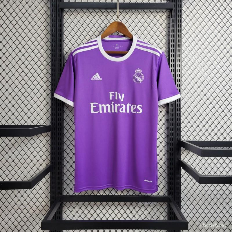 Real Madrid Away Retro Jersey 16/17