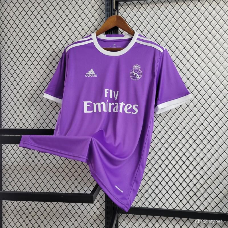 Real Madrid Away Retro Jersey 16/17